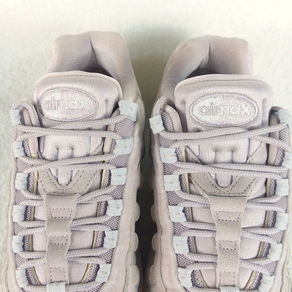 Nike Women Air Max 95 LX Particle Rose-White Size 9 Trainers AA1103-600 Sneakers - Picture 9 of 14